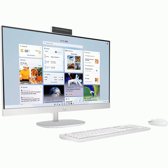 HP All-in-One Desktop PC 27-cr1009in (Ultra 7 -155U, 16GB DDR4 RAM, 1TB SSD, Win 11, MSO HS 2024 + 1 Year M365 Basic, 27 inch FHD,IPS, IR Camera, Shell White) HP All-in-One Desktop PC 27-cr1009in (Ultra 7 -155U, 16GB DDR4 RAM, 1TB SSD, Win 11, MSO HS 2024 + 1 Year M365 Basic, 27 inch FHD,IPS, IR Camera, Shell White)