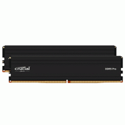 Crucial Pro DDR5-6400 64GB Kit (32GBx2) UDIMM (CP2K32G64C40U5B) Crucial Pro DDR5-6400 64GB Kit (32GBx2) UDIMM (CP2K32G64C40U5B)