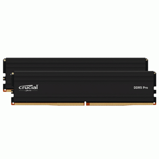 Crucial Pro DDR5-6400 64GB Kit (32GBx2) UDIMM (CP2K32G64C40U5B) Crucial Pro DDR5-6400 64GB Kit (32GBx2) UDIMM (CP2K32G64C40U5B)
