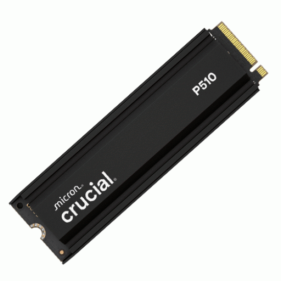 Crucial P510 1TB PCIe Gen5 NVMe Internal SSD with Heatsink (CT1000P510SSD5) Crucial P510 1TB PCIe Gen5 NVMe Internal SSD with Heatsink (CT1000P510SSD5)