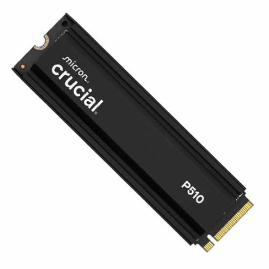 Crucial P510 1TB PCIe Gen5 NVMe Internal SSD with Heatsink (CT1000P510SSD5) Crucial P510 1TB PCIe Gen5 NVMe Internal SSD with Heatsink (CT1000P510SSD5)