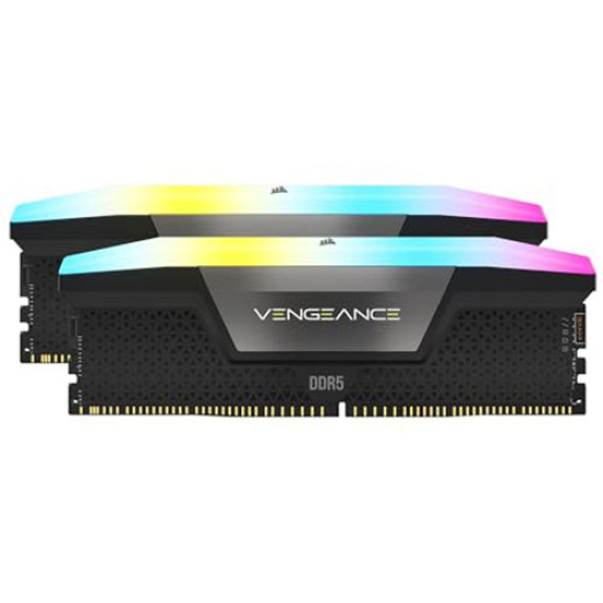 Corsair VENGEANCE RGB 32GB (2x16GB) DDR5 6000MHz CL40 (CMH32GX5M2B6000C40) Corsair VENGEANCE RGB 32GB (2x16GB) DDR5 6000MHz CL40 (CMH32GX5M2B6000C40)
