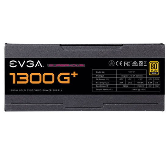 EVGA 1300 Watt 80 Plus GOLD Fully Modular SMPS (220-GP-1300-X1) EVGA 1300 Watt 80 Plus GOLD Fully Modular SMPS (220-GP-1300-X1)
