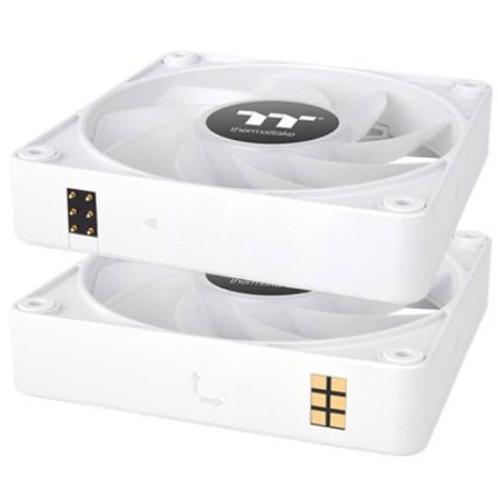 Thermaltake CT120 EX Reverse ARGB Sync PC Cooling Fan White 3-Fan Pack (CL-F194-PL12SW-A) Thermaltake CT120 EX Reverse ARGB Sync PC Cooling Fan White 3-Fan Pack (CL-F194-PL12SW-A)