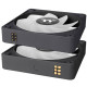 Thermaltake CT140 EX Reverse ARGB Sync PC Cooling Fan 3-Fan Pack (CL-F193-PL14SW-A) Thermaltake CT140 EX Reverse ARGB Sync PC Cooling Fan 3-Fan Pack (CL-F193-PL14SW-A)