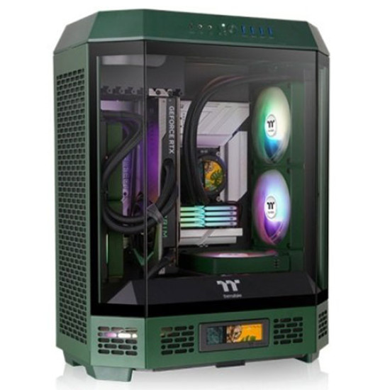 Thermaltake The Tower 600 Racing Green Mid Tower Chassis (CA-1Z1-00MCWN-00) Thermaltake The Tower 600 Racing Green Mid Tower Chassis (CA-1Z1-00MCWN-00)