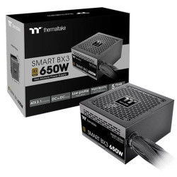 Thermaltake Smart BX3 650 Watt ATX 3.1 PSU (PS-SPD-0650NNFABD-3) Thermaltake Smart BX3 650 Watt ATX 3.1 PSU (PS-SPD-0650NNFABD-3)