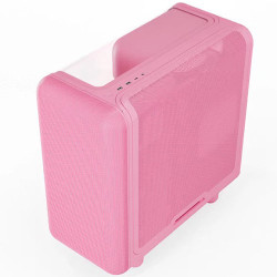 Hyte X50 Modern Performance Mid-Tower Case Strawberry Milk (CS-HYTE-X50G-SM) Hyte X50 Modern Performance Mid-Tower Case Strawberry Milk (CS-HYTE-X50G-SM)