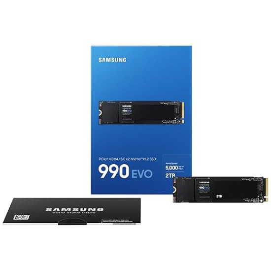 Samsung 990 EVO NVMe 2TB Internal SSD (MZ-V9E2T0B)