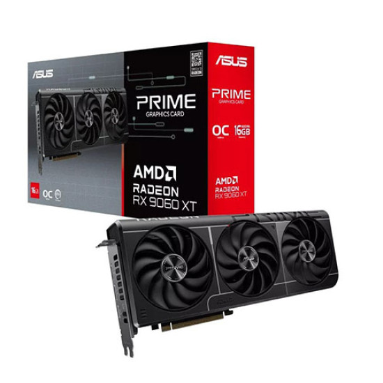 ASUS Prime Radeon RX 9060 XT 16GB GDDR6 OC Edition (PRIME-RX9060XT-O16G)