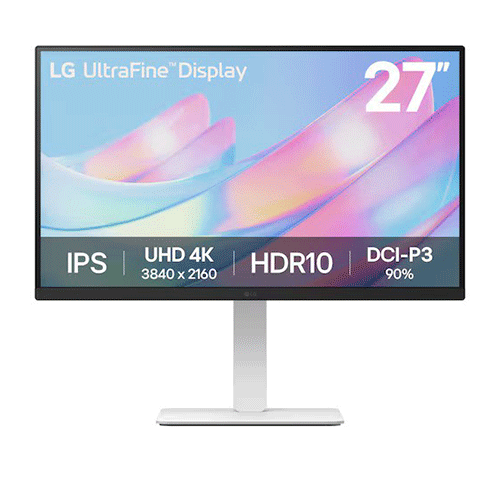 LG 27 inch 4K UHD Ultrafine IPS Monitor White (27US550)