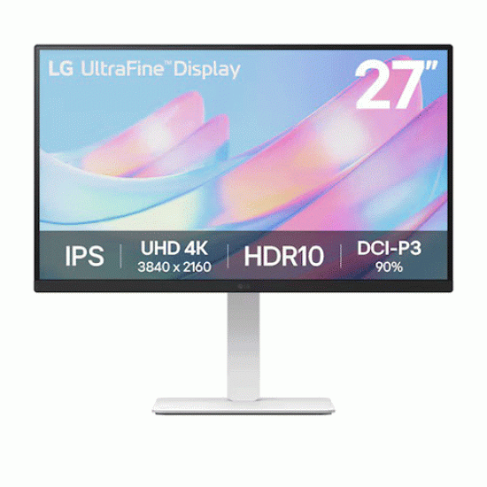LG 27 inch 4K UHD Ultrafine IPS Monitor White (27US550)