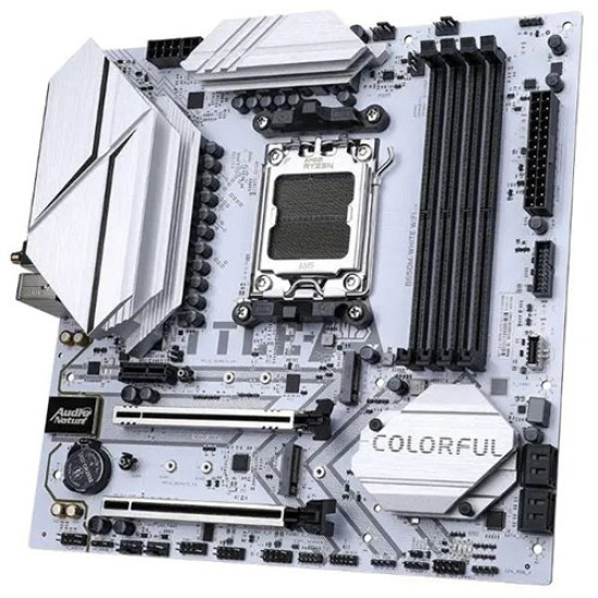 Colorful BATTLE-AX B650M-WHITE WIFI V15 Motherboard (BA-B650M-W-WF-V15)