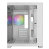 Gamdias AURA GC10M V2 WH ARGB Micro Tower Cabinet