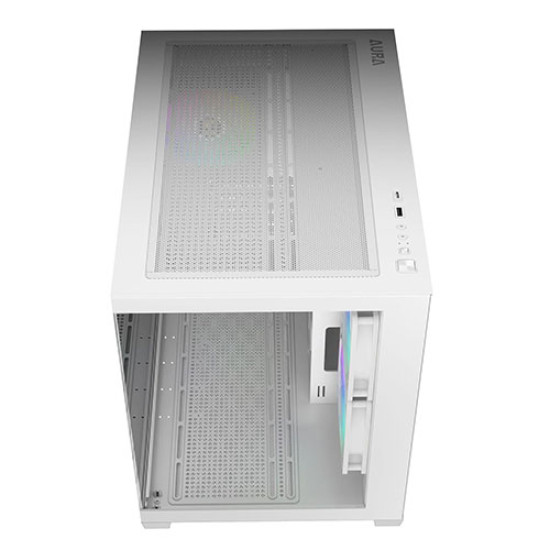 Gamdias AURA GC10M V2 WH ARGB Micro Tower Cabinet