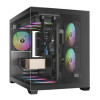 Gamdias AURA GC10M V2 ARGB Black Micro Tower Cabinet