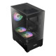 Gamdias AURA GC9M ARGB COMPACT PANORAMIC ARGB MICRO-TOWER CASE