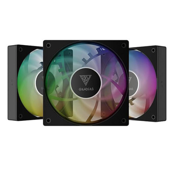 Gamdias NOTUS M1-1203 PWM 120mm 3 Fan Pack