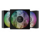 Gamdias NOTUS M1-1203 PWM 120mm 3 Fan Pack