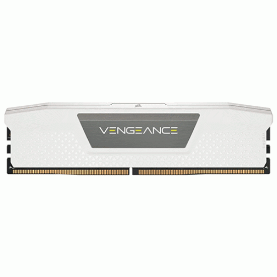 Corsair VENGEANCE 32GB (2x16GB) DDR5 DRAM 6000MT/s CL36 Memory Kit White (CMK32GX5M2E6000Z36W)