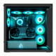 Arctic Xtender VG ARGB Mirror Black E-ATX Mid Tower Case (ACPCC00019A)