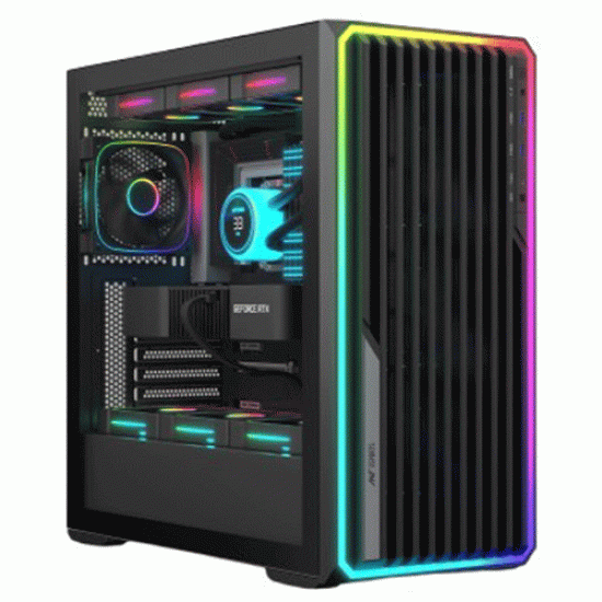 Ant Esports Mesh X360 Mid Tower Cabinet Black