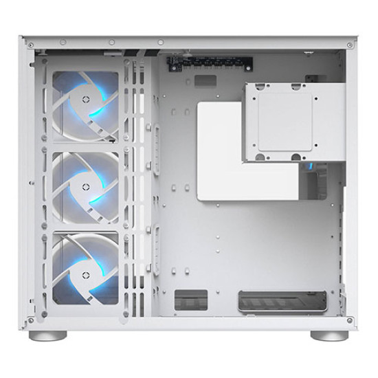 COUGAR FV150 RGB White Mid Tower Dual Chamber PC Case