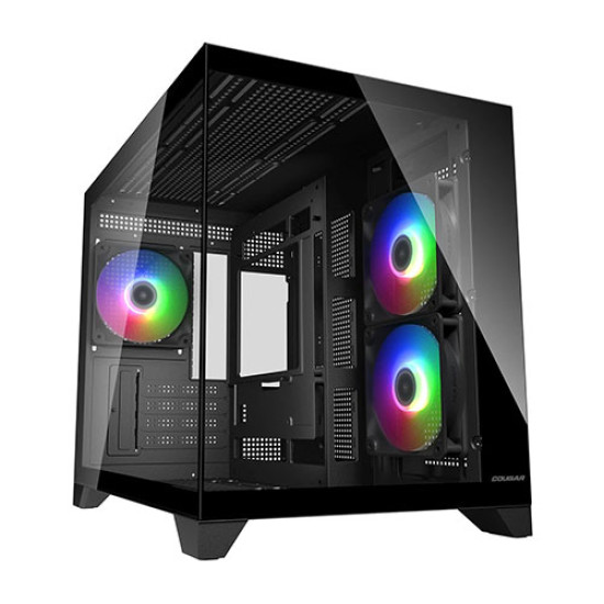 Cougar FV150 mini RGB Black Mini Tower Cabinet