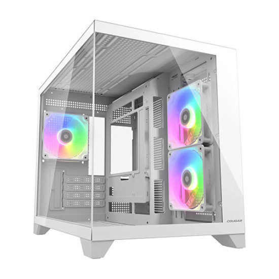 Cougar FV150 mini RGB White Mini Tower Cabinet
