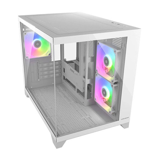 Cougar FV150 mini RGB White Mini Tower Cabinet