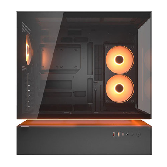 Cougar CFV235 Glass Black Mid Tower Cabinet