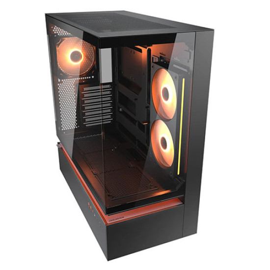 Cougar CFV235 Glass Black Mid Tower Cabinet