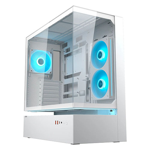Cougar CFV235 Glass White Mid Tower Cabinet
