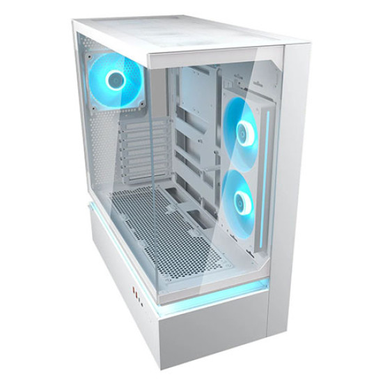Cougar CFV235 Glass White Mid Tower Cabinet