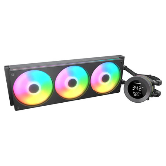Cougar Poseidon Vistek ARGB 360 Black Analog Liquid Cooler