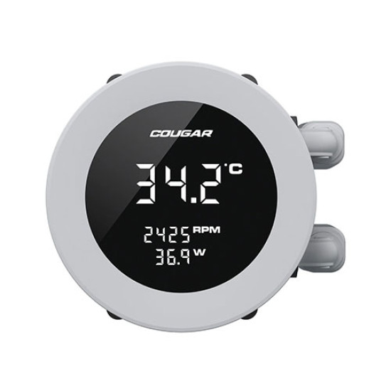 Cougar Poseidon Vistek ARGB 360 White Analog Liquid Cooler