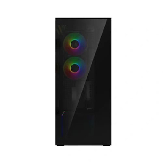 Arctic Xtender VG Black Tinted Glass Mid Tower Cabinet (ACPCC00016A)