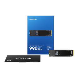 Samsung 990 EVO Plus NVMe M.2 SSD 2TB (MZ-V9S2T0BW)