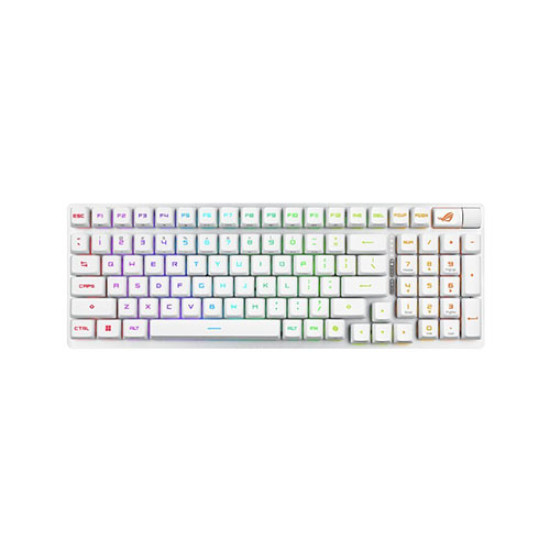 Asus ROG Strix Scope II 96 RX Wireless Gaming Keyboard White (SCOPEII96RXWL-WHT)