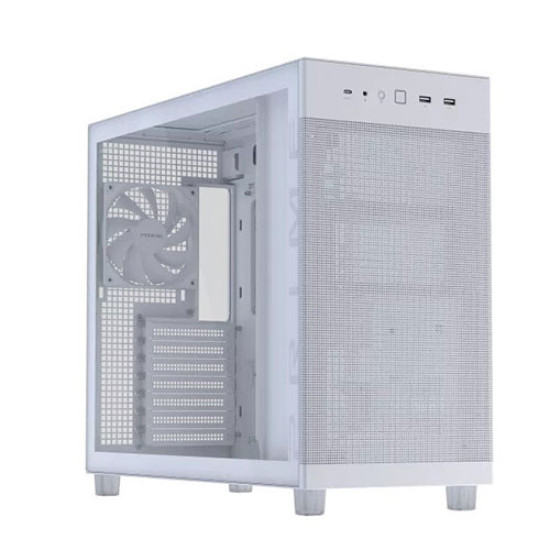 Asus Prime AP303 TG ATX Cabinet White (AP303-TG-WHT)