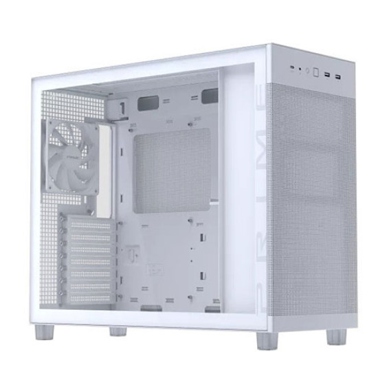 Asus Prime AP303 TG ATX Cabinet White (AP303-TG-WHT)