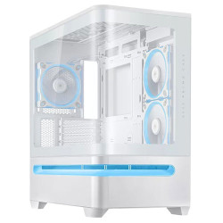 Asus Prime AP202 TG ARGB White Case (AP202-WT-TG-ARGB)
