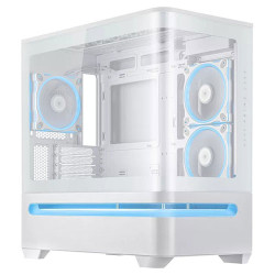 Asus Prime AP202 TG ARGB White Case (AP202-WT-TG-ARGB)