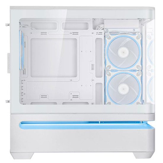 Asus Prime AP202 TG ARGB White Case (AP202-WT-TG-ARGB)
