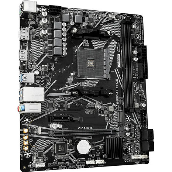 Gigabyte B550M H ARGB AMD Motherboard