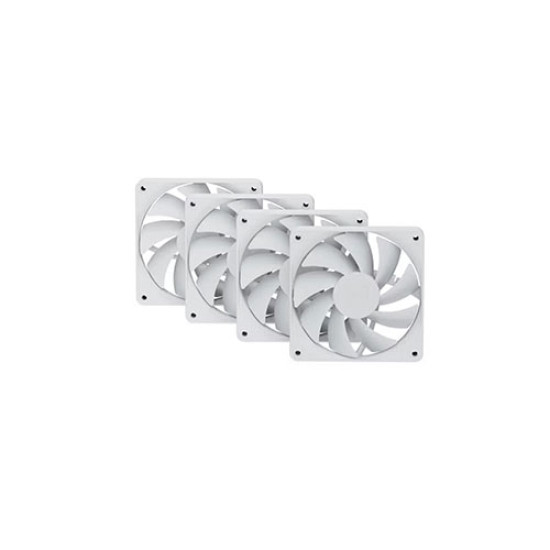 Hyte FA12 Snow White 120mm 4-Pack Cabinet Fan (FAN-HYTE-FA12-WW-4)