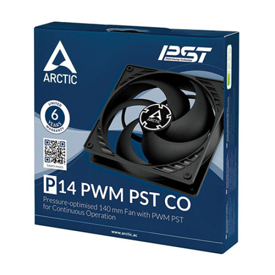 Arctic P14 Pro PST 140 mm PWM Fan with Cable Splitter (ACFAN00314A)