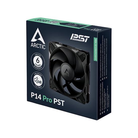 Arctic P14 Pro PST 140 mm PWM Fan with Cable Splitter (ACFAN00314A)