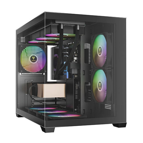 Gamdias AURA GC10M V2 ARGB Micro-Tower Case
