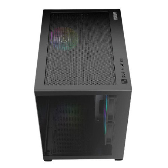 Gamdias AURA GC10M V2 ARGB Micro-Tower Case